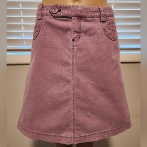 Handmade corduroy skirt